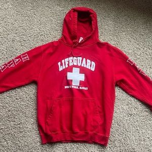 Life-Guard Hoodie from Golf Shore, Hawaii (M)